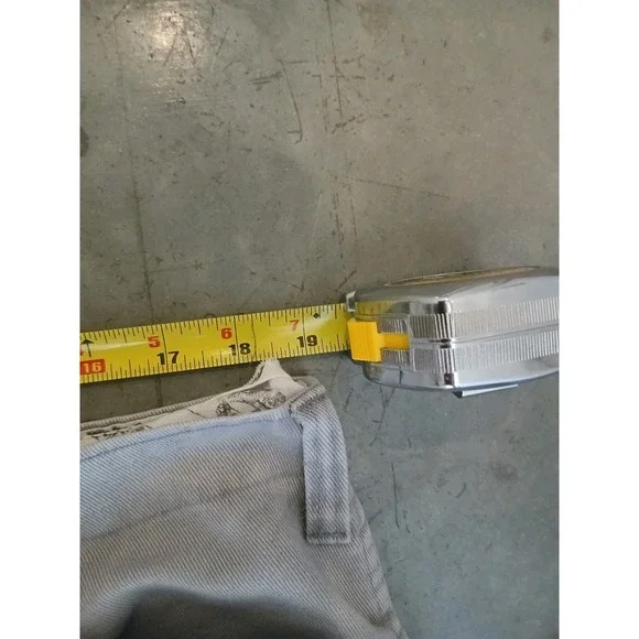 Vintage Y2K Ben Davis Gray Wide Baggy Skater Pants Trousers 38 - Picture 6 of 9